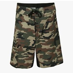 Burnside 9371 Camo - Diamond Dobby Board Shorts